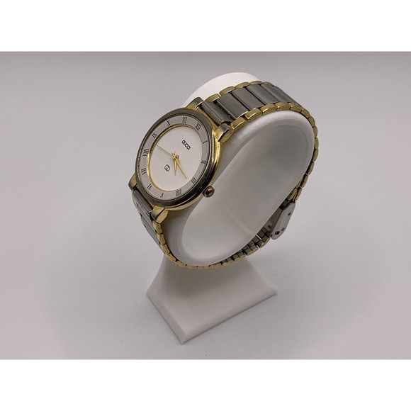 Ladies Gucci Watch 18k Gold Bezel - Paris 3228 Vintage For Parts/Not Working - Picture 2 of 14